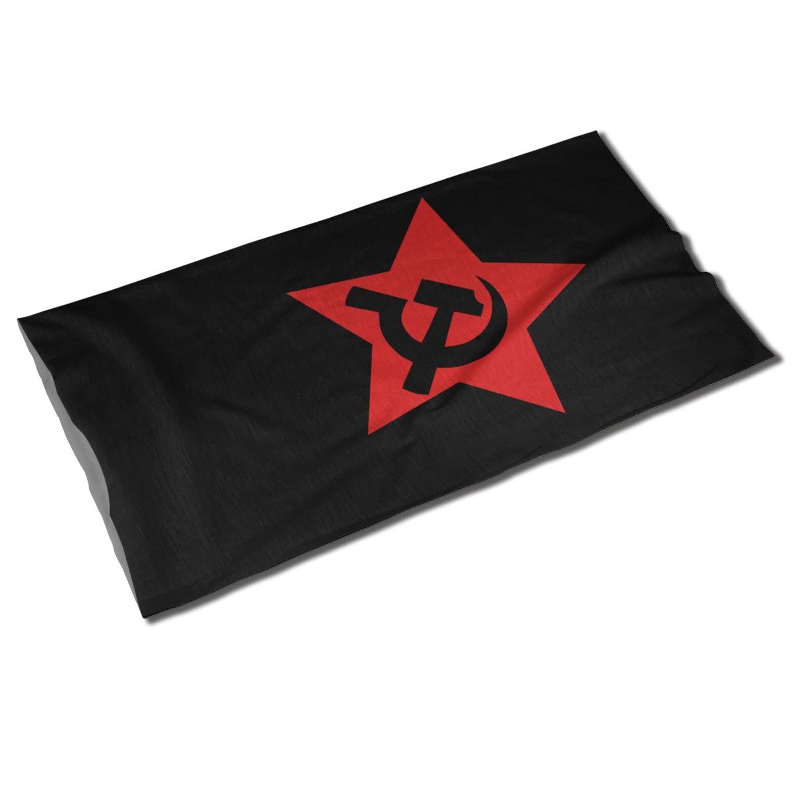 SEAEAGLE Communist Ussr Hammer Sickle Multi-Functional Headband Face Mask Sports Bandana Cycling Scarf Neck Headwear