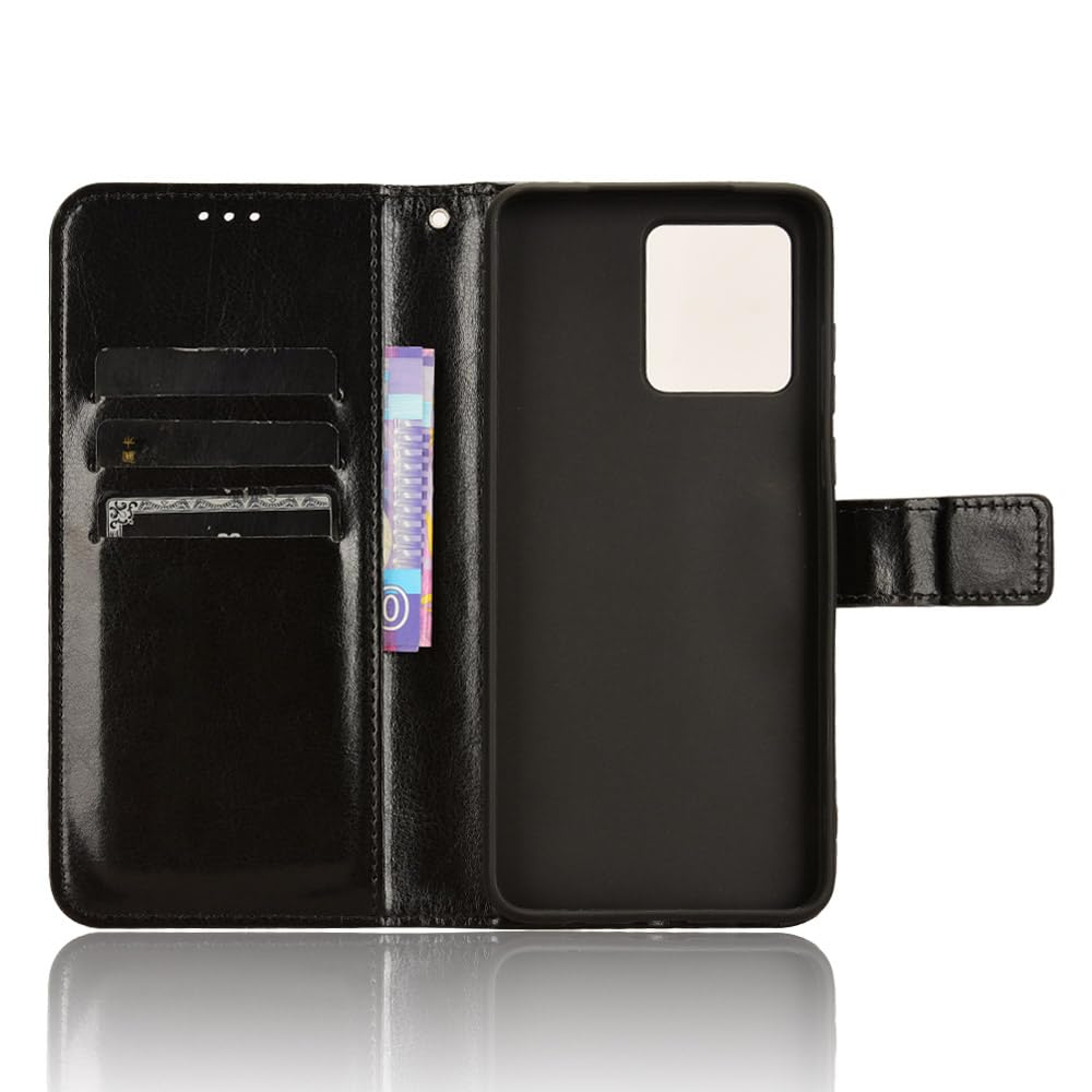 Haoye Cover per Motorola Moto G84 5G Cover, Custodia Chiusura Magnetica