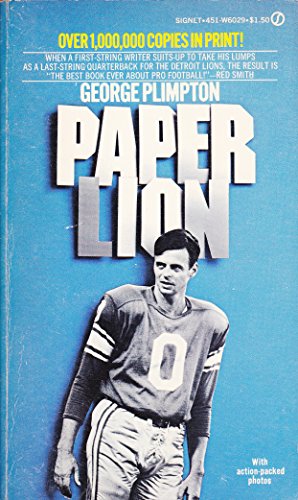 Paper Lion 0451112962 Book Cover