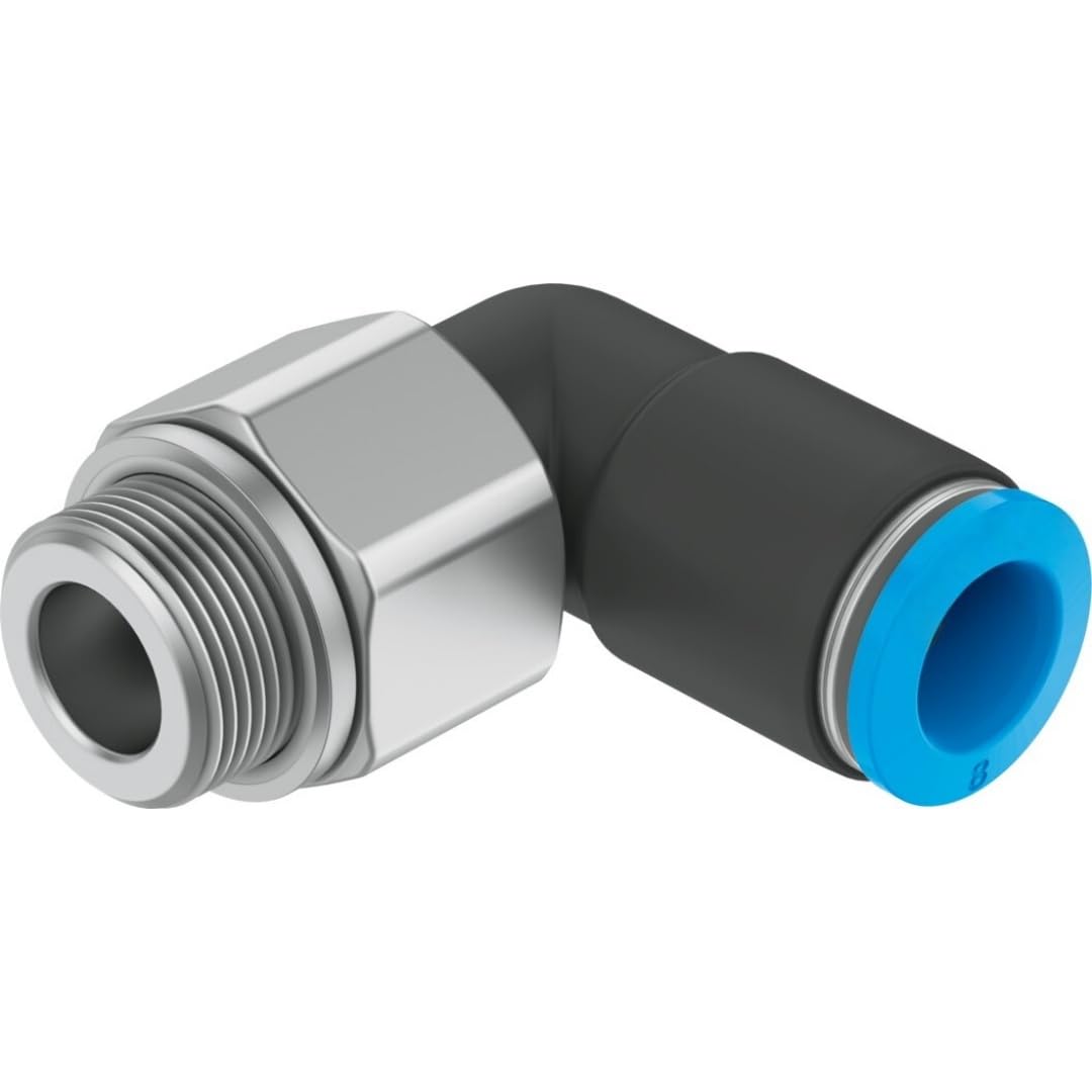 QSRL-G3/8-8 186290 racor instantáneo L acoplamiento neumático G 3/8 tubo 8mm