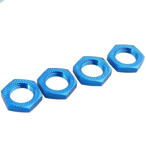 Miniatura 3 de Rc 7756 Upgrade Wheel Hex Nuts Mount 17mm 4pcs for TRAXS X-maX Truck - Parts & Accs - - (Color Red)