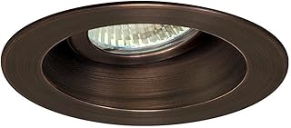 Nora Lighting NL-3312BC 3 in. Adjustable Reflector with Metal Ring, Black & Chrome