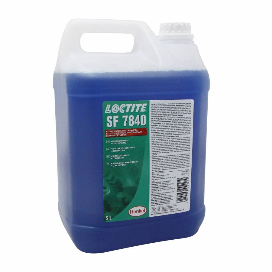 Pulitore Sgrassante Loctite Sf 7840 (Tanica 5 L) Biodegradabile - Nuovo