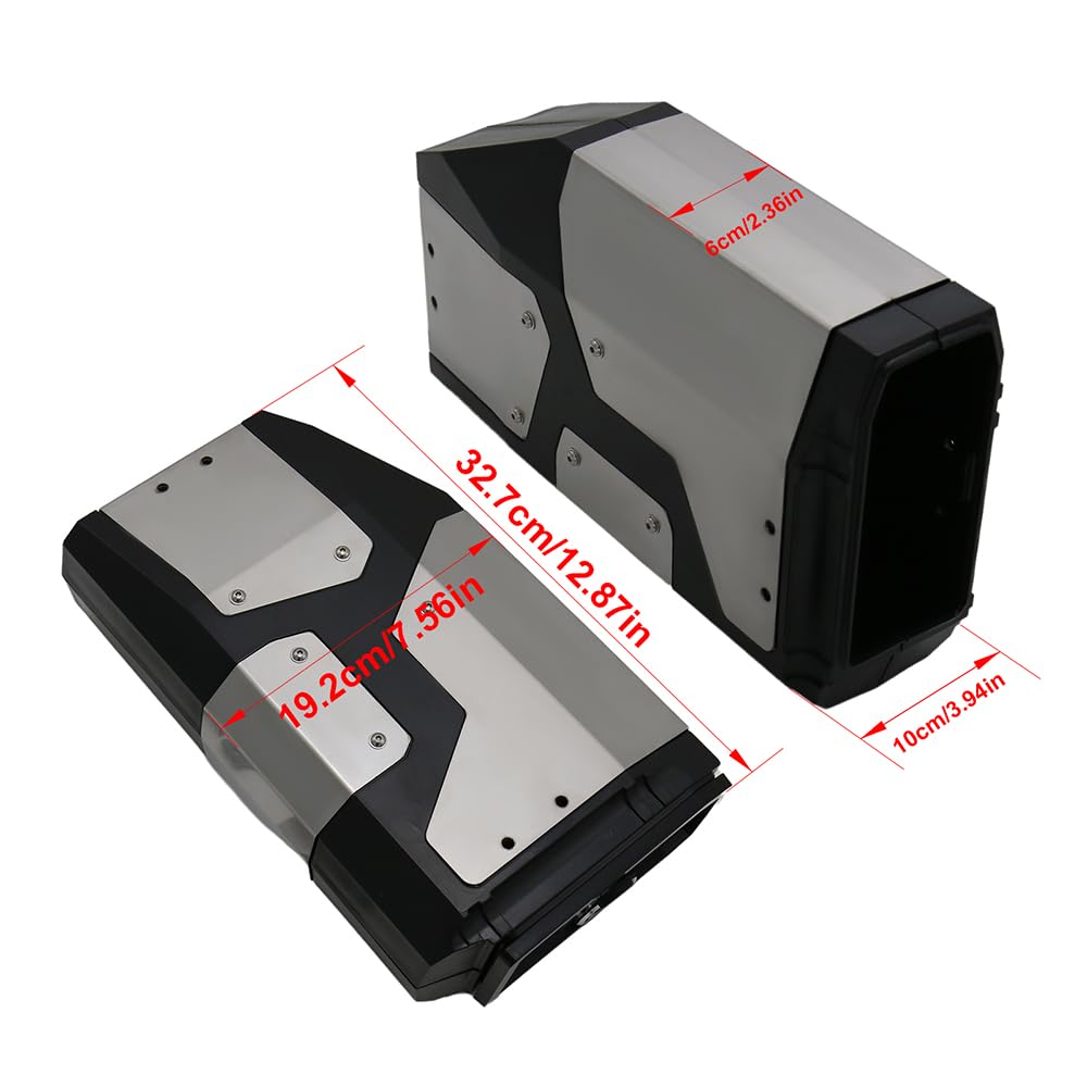 ACAGALA Box di Compatibile con BMW R1250GS R1200GS LC & Adventure 2002 2008 2018