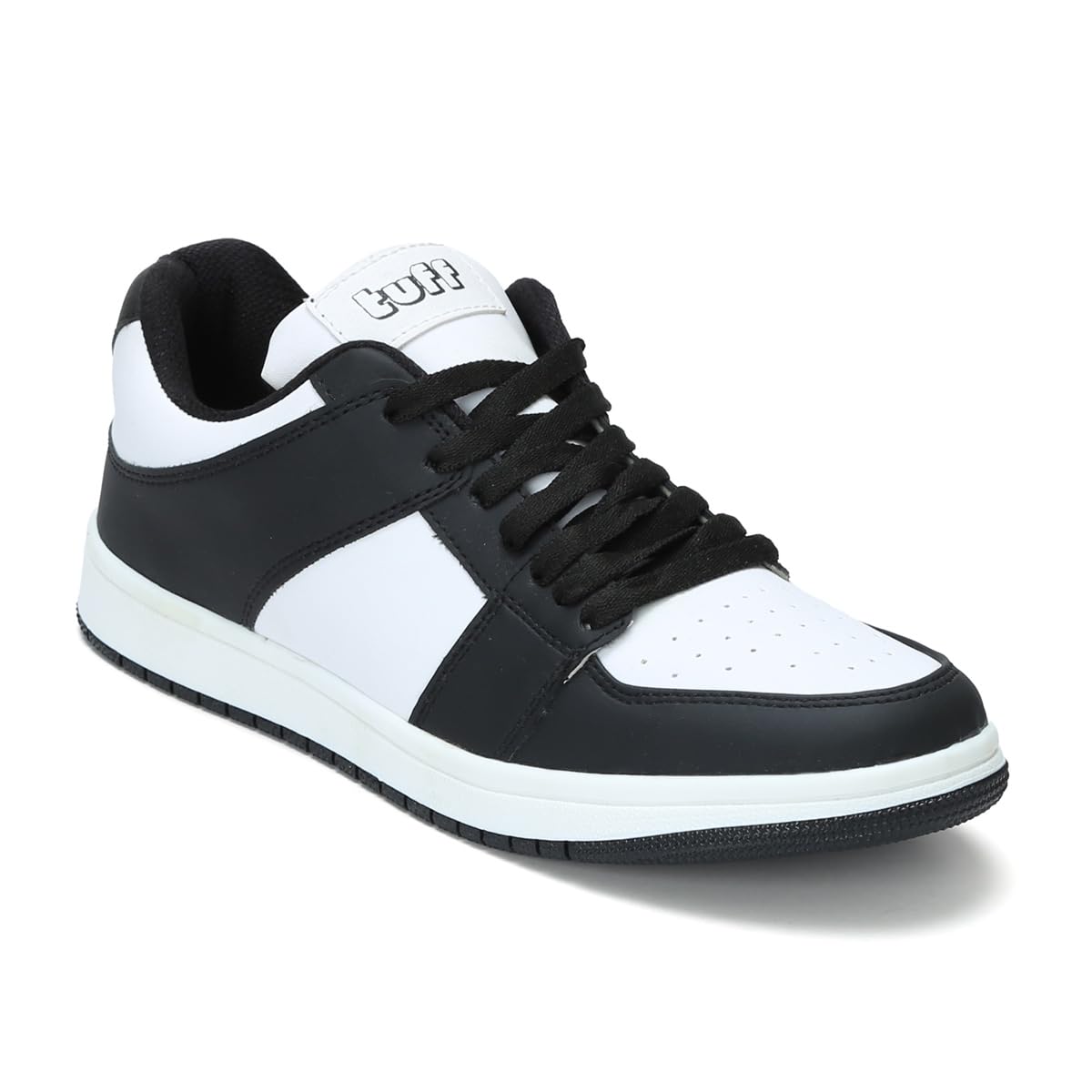 TUFF 5031 Running,Walking,Gym,Training,Casual Sneaker Lace-Up Lightweight Shoes for Mens & Boys in White/Black (7) (B0CKXQKMYX) Amazon Price History, Amazon Price Tracker
