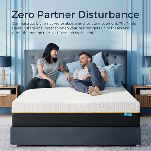 Image of Firm King Mattress 14 Inch, King Memory Foam Mattress in a Box with Cooling Tencel Cover, Firm King Bed Mattress for Back Pain Relief, CertiPUR-US Certified, Foam Made in USA