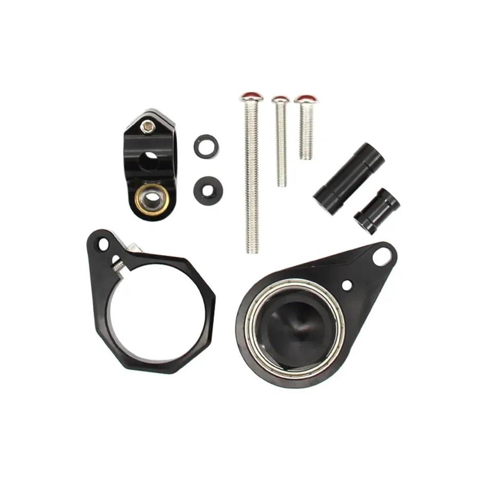 Estabilizador Amortiguación De Dirección Motocicleta para Suzuki GSX-R GSXR600 GSXR750 GSXR1000 Soporte Montaje Ajustable para Amortiguador Estabilizador Kit De Montaje Soporte(Color 7)