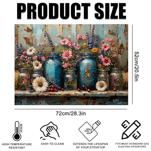 Image of Nuxovilar Flower Jar Stove Cover Diatom Mud 20.47x28.34 In