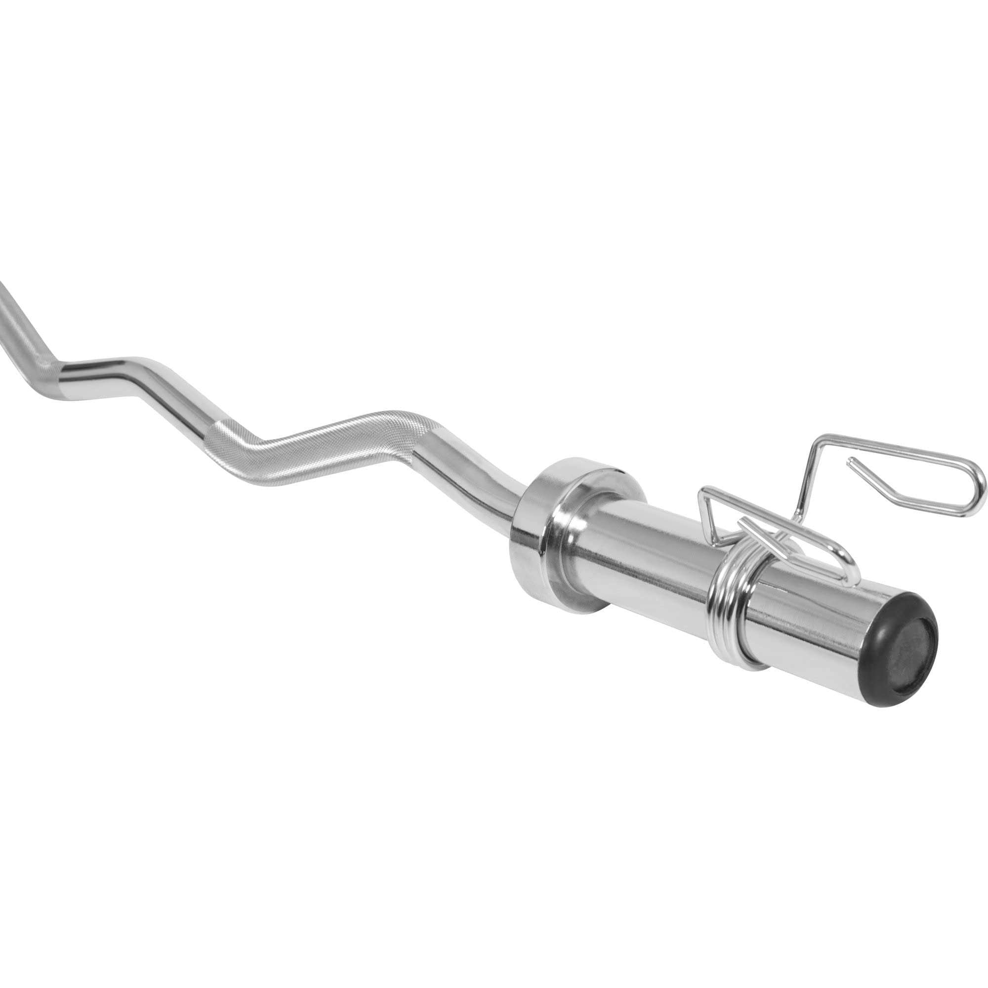Gorilla Sports Barra de Curl Tipo Olímpico 120 cm