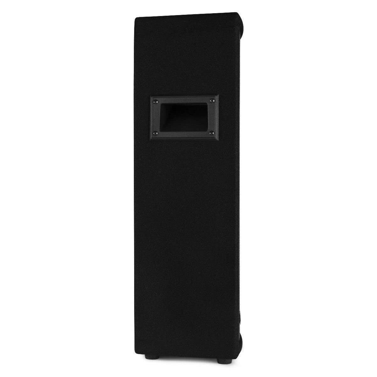 Vonyx SL212 - PA Lautsprecher Box, Passiv Speaker 2X 8 Zoll - 800 Watt Peak - Disco Lautsprecher, Passivbox, 6,3mm Klinke, Schraubklemmen, 8Ohm, für DJs, Partyraum, Bar, Club