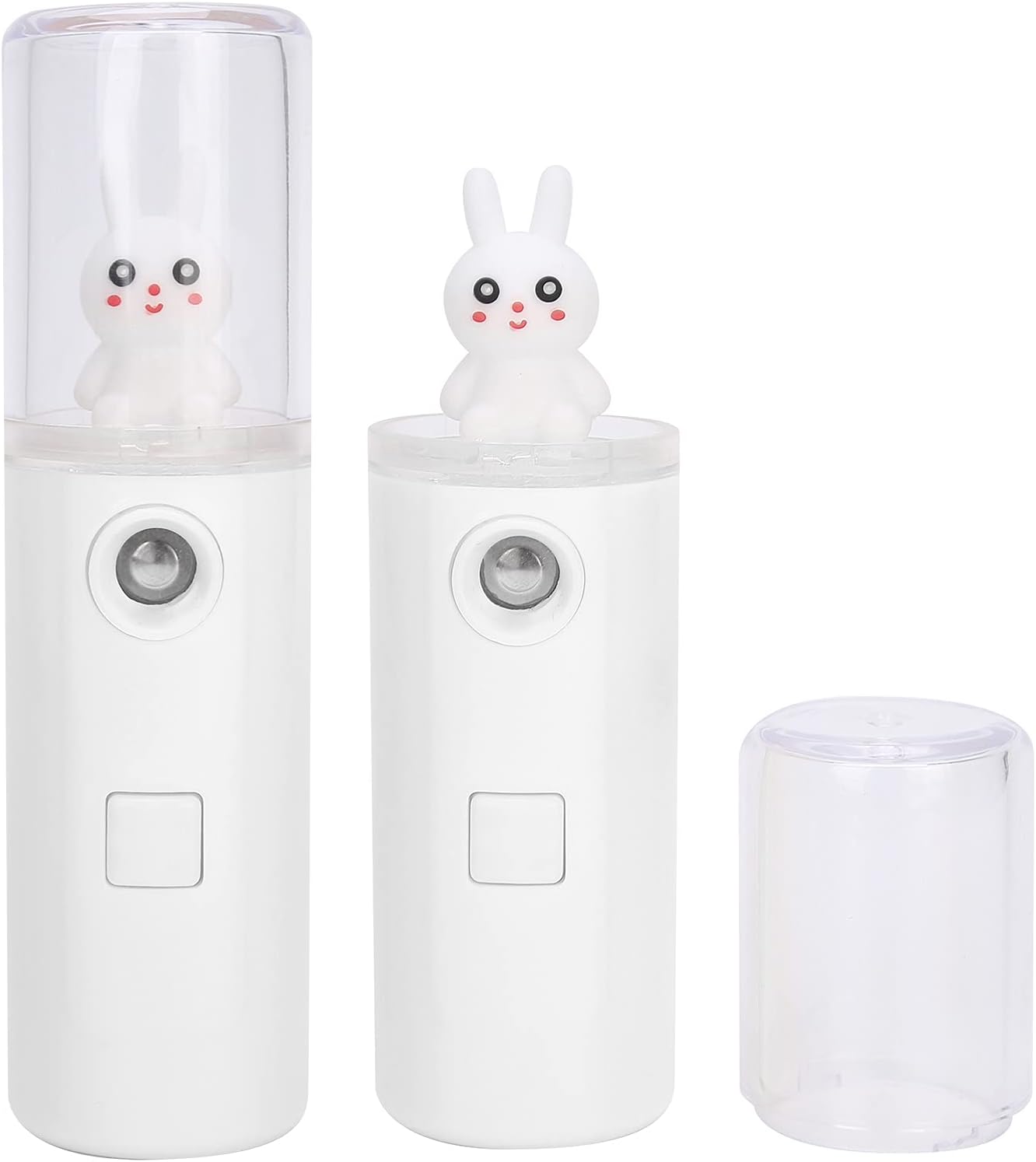 Mistsproeier, draagbare nevelsproeier 2 verschillende kleuren beschikbaar Hydraterende nevelsproeier voor op kantoor voor gebruik in de hete zomer voor mannen en vrouwen voor uitgaan(wit)