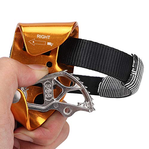 Pé ascensor Riser, liga de alumínio-magnésio escalada pedaleira ascendente, para trabalho aéreo de r