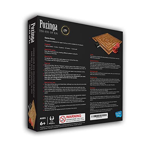 Yahtzee Pozinga Board Game For The Whole Family | Dice Scoreboard Pawns And Playing Cards #TOP6