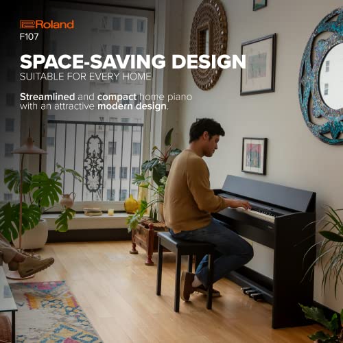 Roland F107 Digital Piano |Piano d’intérieur au design moderne et attrayant | Idéal pour les débutants | |Bluetooth… - Les Beatles, Paul McCartney, John Lennon, RIngo Starr, George Harrison Roland F107 Digital Piano |Piano d'intérieur au design moderne et attrayant | Idéal pour les débutants | |Bluetooth… – Image 5