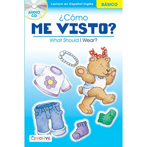 Pbs Publishing Papel Creative Materiales didácticos Spanish-English Libro con CD-What Debe I Wear?