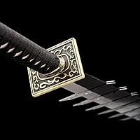 Vista 5 de 2023 La espada Samurai Zabimaru Metal Renji Abarai Cosplay Espada Arma Tamaño Completo Accesorios