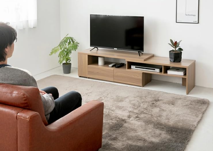 Amazon｜伸縮テレビボード テレビ台 コーナー ローボード テレビボード