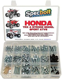 250pc Specbolt Fasteners Brand Bolt Kit: fits Honda TRX400EX TRX250X aslo Great