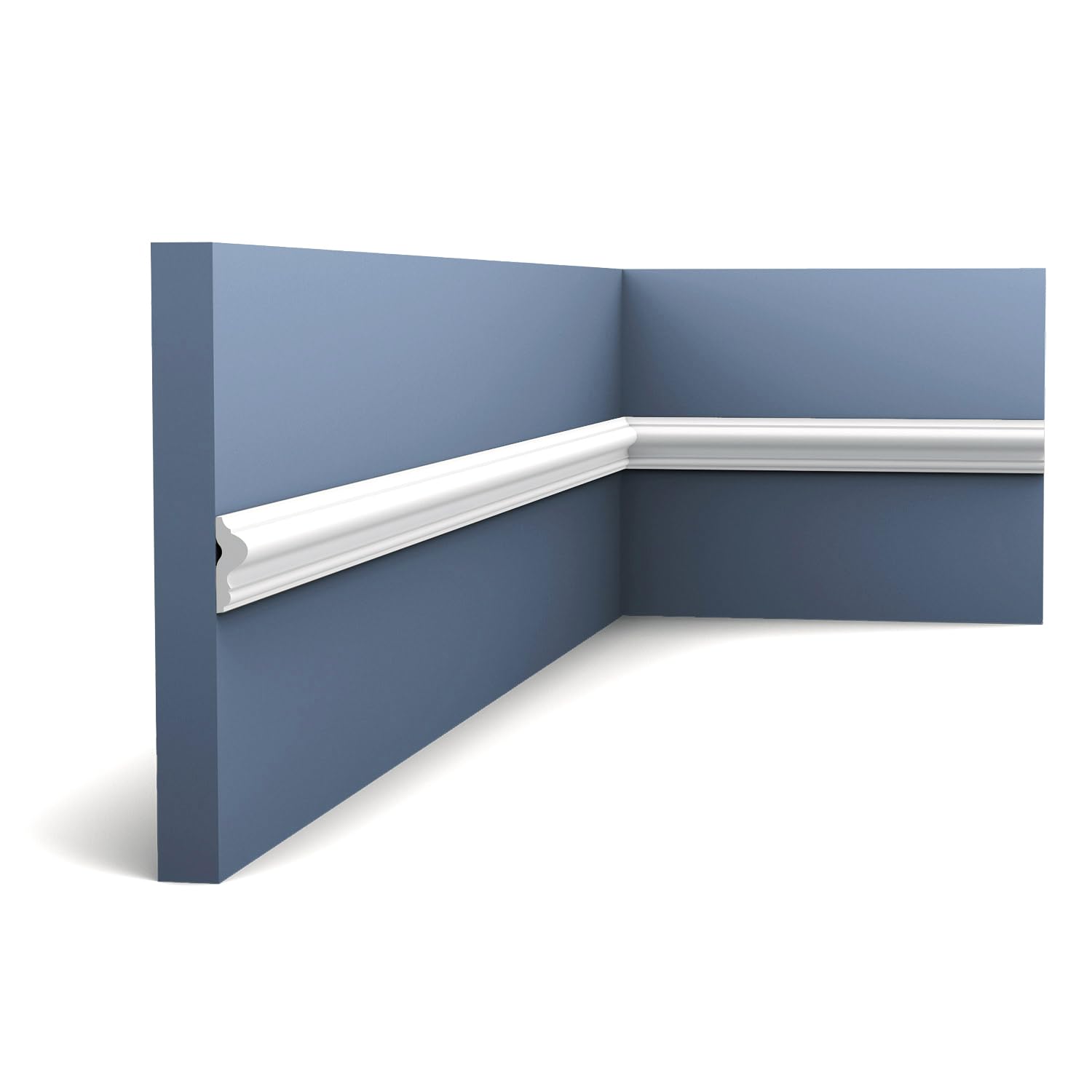 Panel Moulding Orac Decor PX201 AXXENT Decorative Moulding Stucco Moulding Timeless Classic Design White 2 m