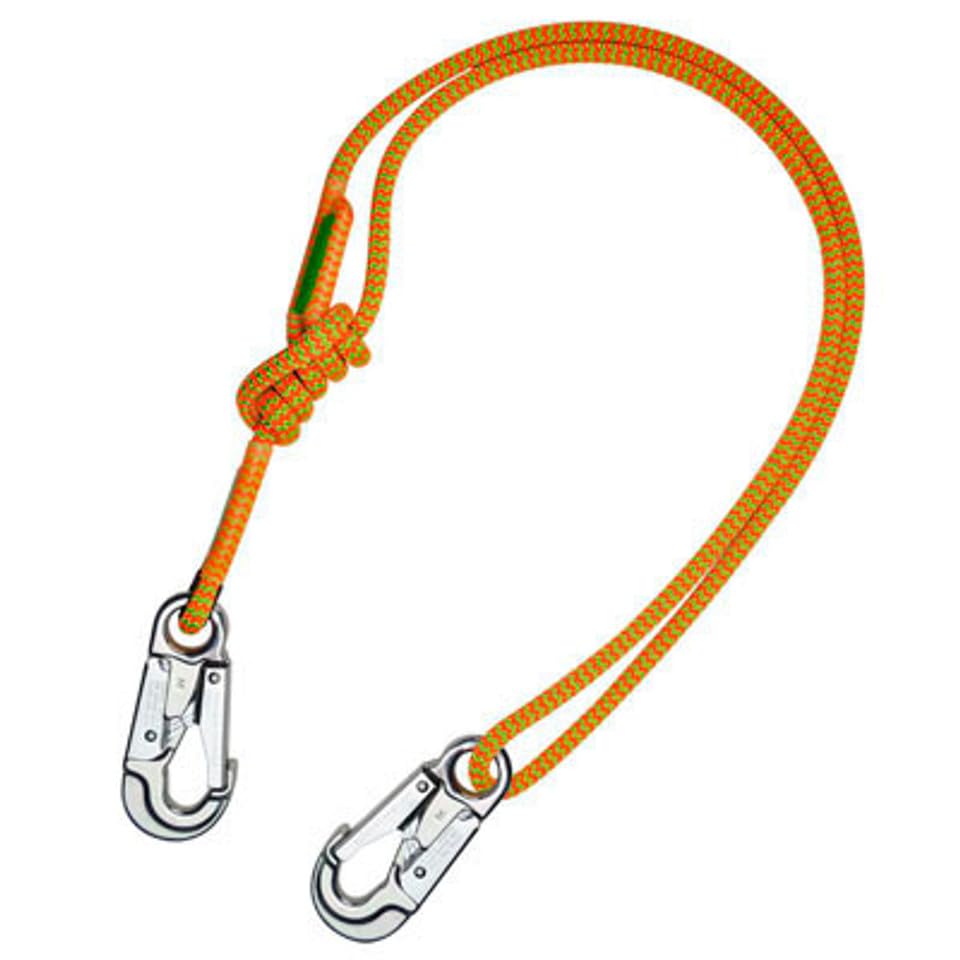 ROPE Logic Adj Buckstrap 4' to 7' Tropical Ivy G-Spliced Alum Snaps
