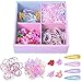 Chstarina Mädchen Haarschmuck Set,Baby Haarspangen Mädchen Haarspangen Baby Kinder Haarschmuck Mädchen Kleine Haargummis Haar Accessoire Haarklammer Bartgummi MäNner Haarclips