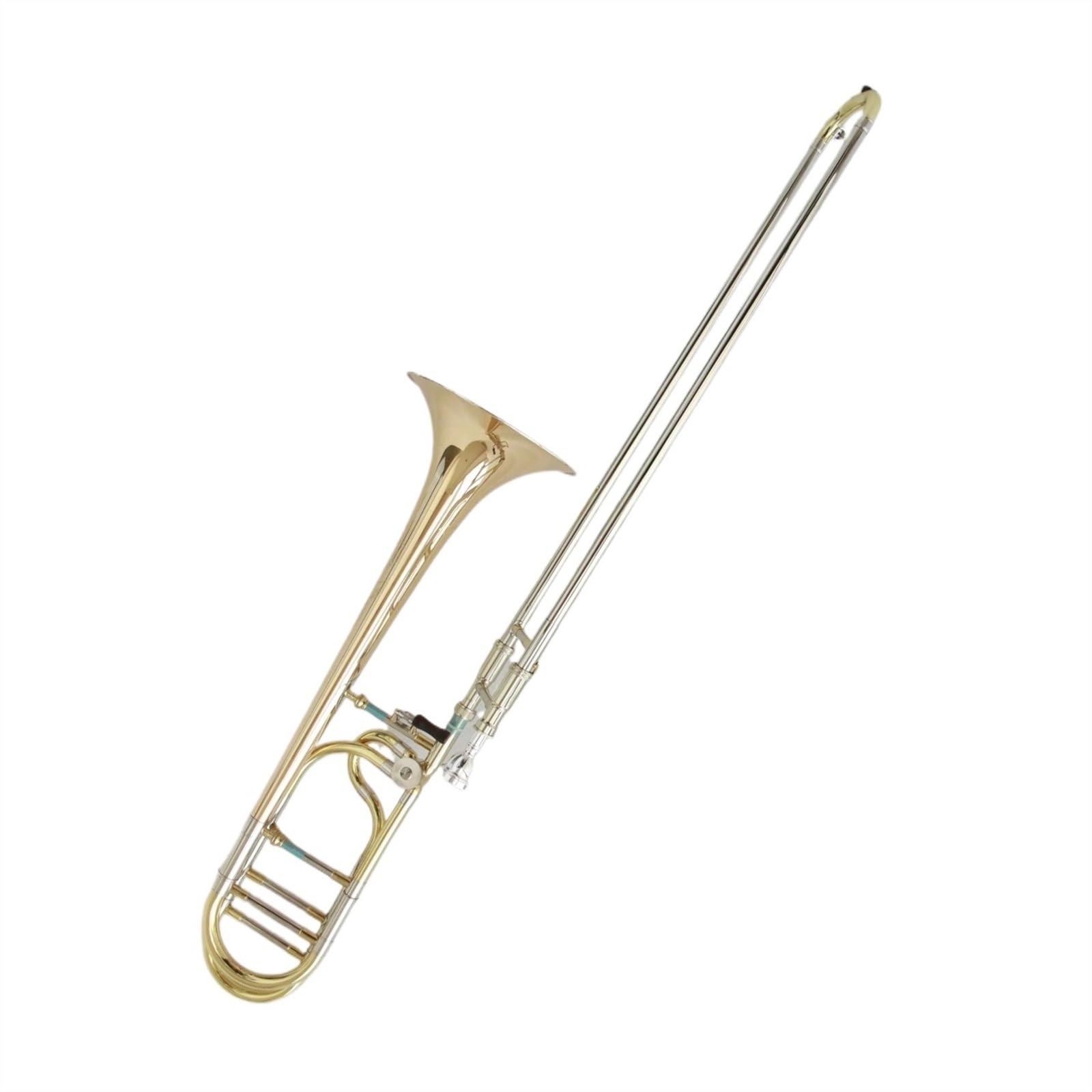 Trombones Instrumentos musicales Trombón tenor Trombón lacado en oro Instrumento musical Trombón profesional