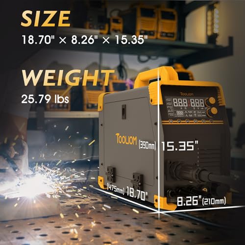 TOOLIOM 6-in-1 Multiprocess Welder