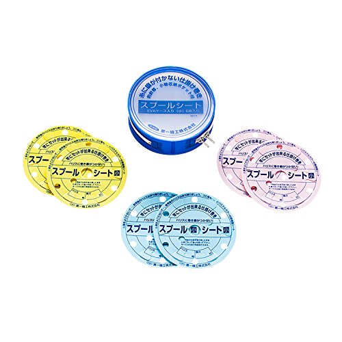 Daiichi Seiko Coil Spool Sheet with EVA Case, Small, Fishing