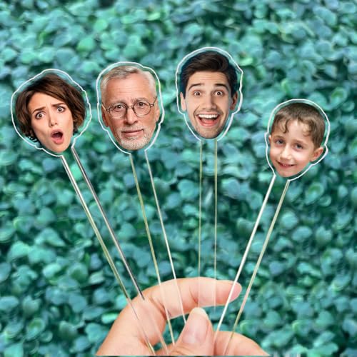Custom Printed Face Party Stirrers