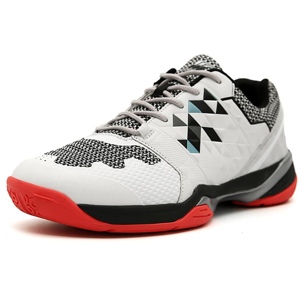 Zapatillas de bádminton Hombre Mujer Ligeras Transpirable Parte Superior sintética Placa Anti-torsión Suela Goma a Juego Zapatos Casual para Entrenamiento
