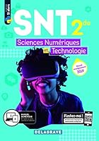 Sciences numériques et Technologie (SNT) 2de (2019) - Manuel élève 2206103389 Book Cover
