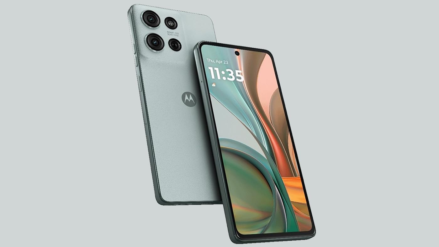MotorolaG75 5G, 8+8GB RAM,pSIM + eSIM,256 GB ROM, Military grade durability, Snapdragon 6 Gen 3, 6.8" 120Hz, Android 14, Succulent Green