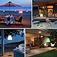 light to hope LED Stehlampe Dimmbar, USB Aufladbar Outdoor Stehlampe, Warmweiß und RGB Akku Kabellos LED-Lampen IP44 Wasserdicht für Außen, Terrassen, Garten (Schwarz 100cm)