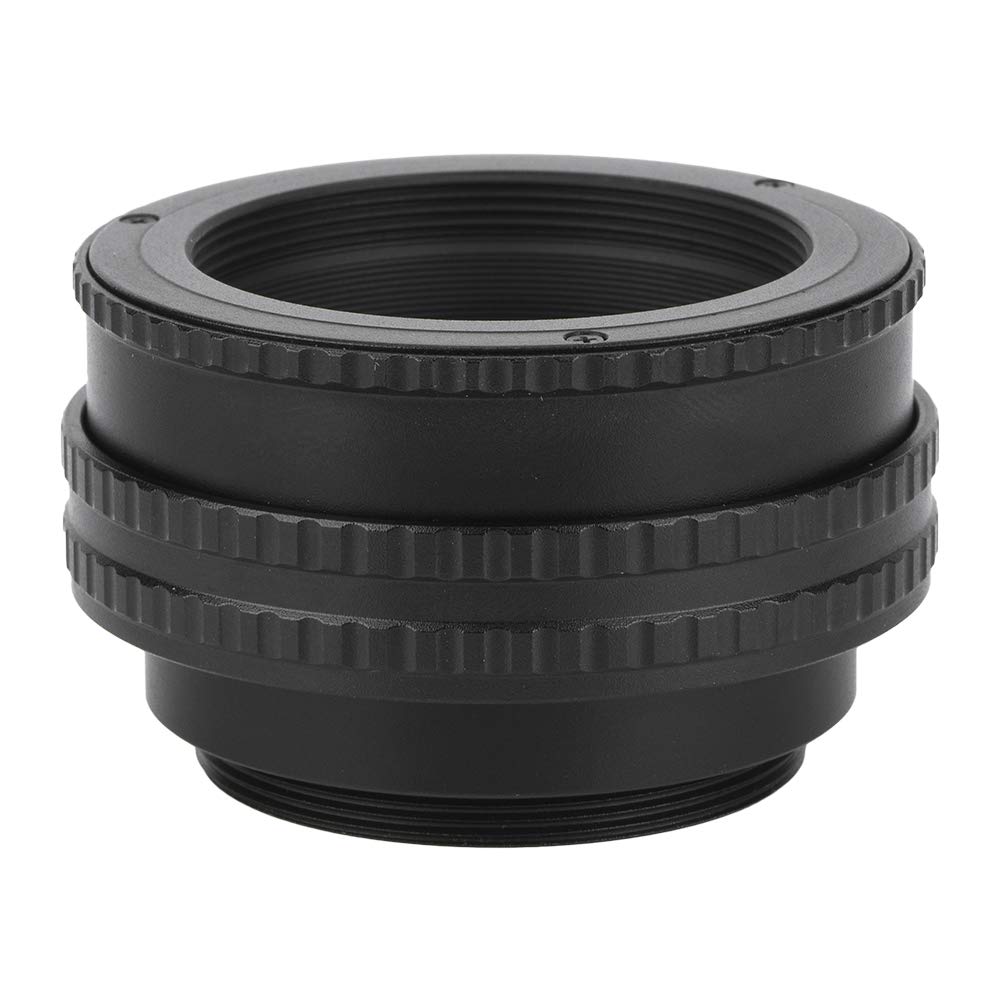 CHICIRIS Adattatore Elicoidale di Messa a Fuoco M42, Tubo Macro Regolabile 17-31 Mm per la Messa a Fuoco Dell'obiettivo, con Attacco M42 Standard, Robusta Lega di Alluminio