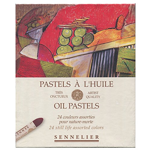 SENNELIER Oil French Pastel for Professional Artists, Still Life Set of 24
