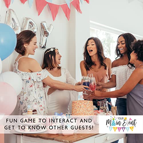 Your Main Event Prints Wedding Bridal Shower Games – Fun Activities in Kraft Minimalist Style, Finish The Lyrics Game with Kraft Design