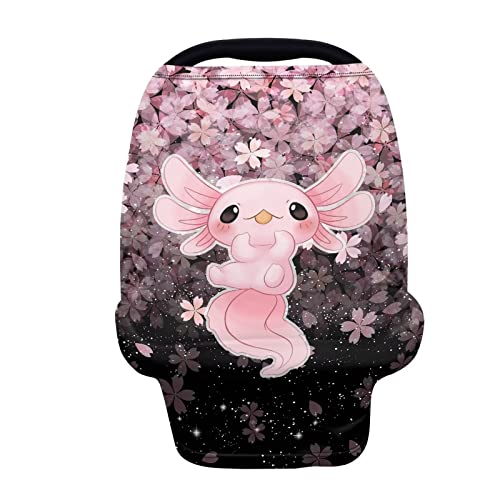 ZFRXIGN Flower Axolotl xr[pJ[V[gJo[ Jo[ J[V[g Lms[ ̎qp ړIxr[VbsOJ[g/nC`FA/xr[J[Jo[ sN ̉