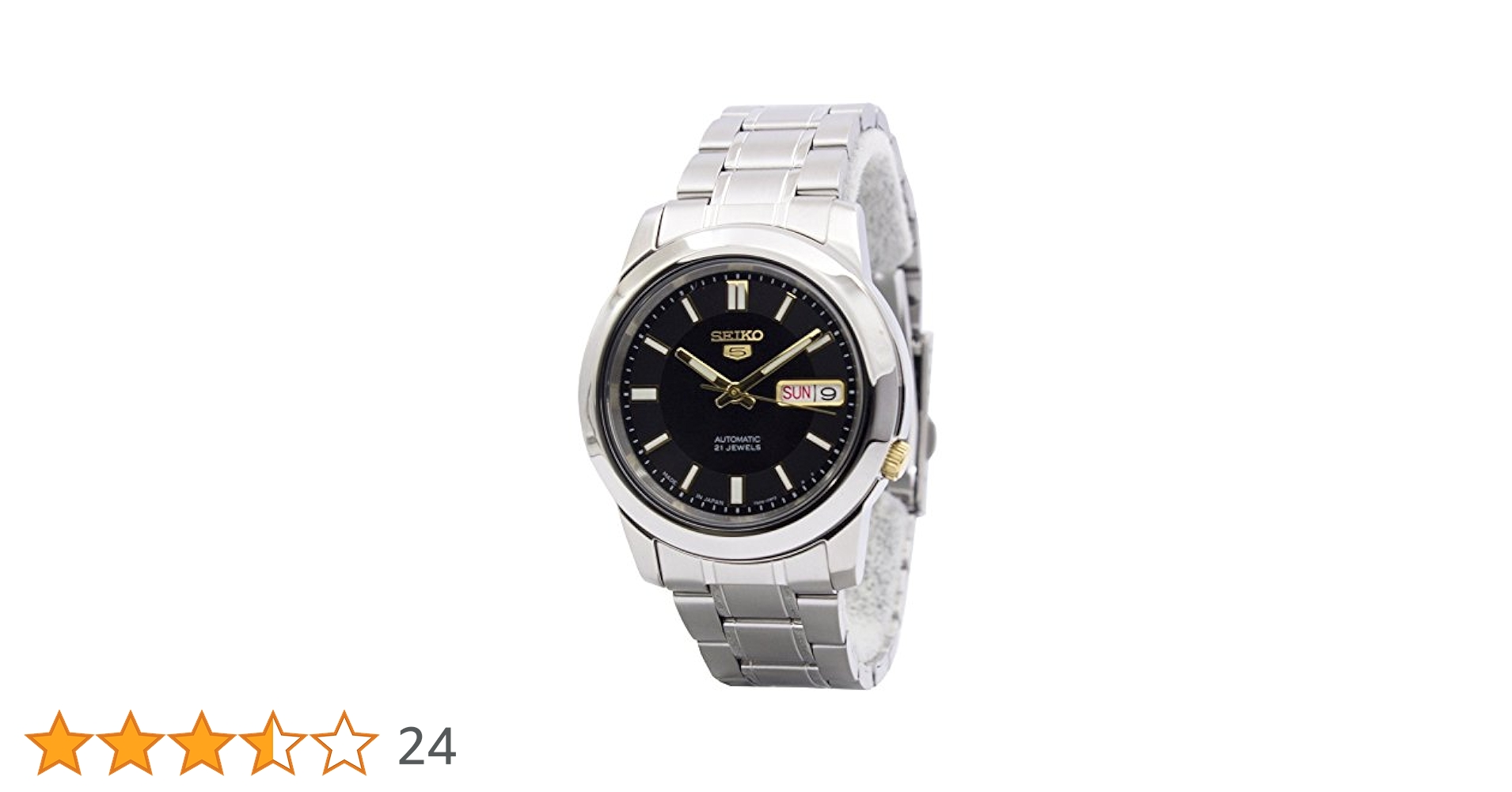 SEIKO5　SNKK17J1　自動巻き　21石　並行輸入品　日本製　7S26 SEIKO5 SNKK17J1 自動巻き 21石 日本製 7S26 - メルカリ