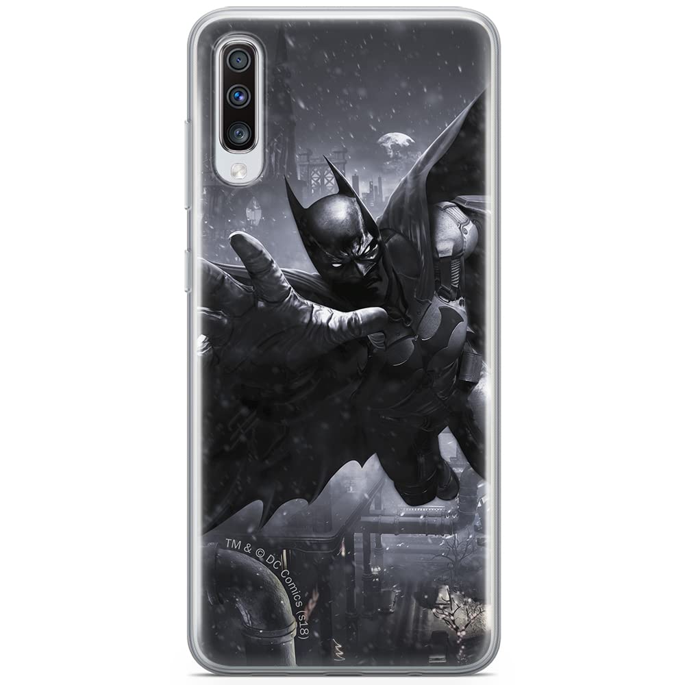 ERT GROUP mobile phone case for Samsung A70 original and officially Licensed DC pattern Batman 018 optimally adapted to the shape of the mobile phone, case made of TPU