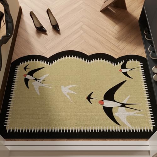 玄関マット 室内 おしゃれ 屋外 泥落としマット カーペット花柄 業務用 家庭用 かわいい 大きめ 滑り止め 可愛い 高密度繊維 除塵 耐久性 防音 抗菌 耐磨耗性 デパート