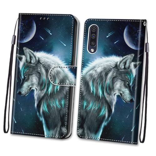Veemoon Custodia Pelle Per Smartphone Con e Portacarte Compatibile Con Samsung Design Elegante e Resistente Urti Protezione Graffi e Cadute