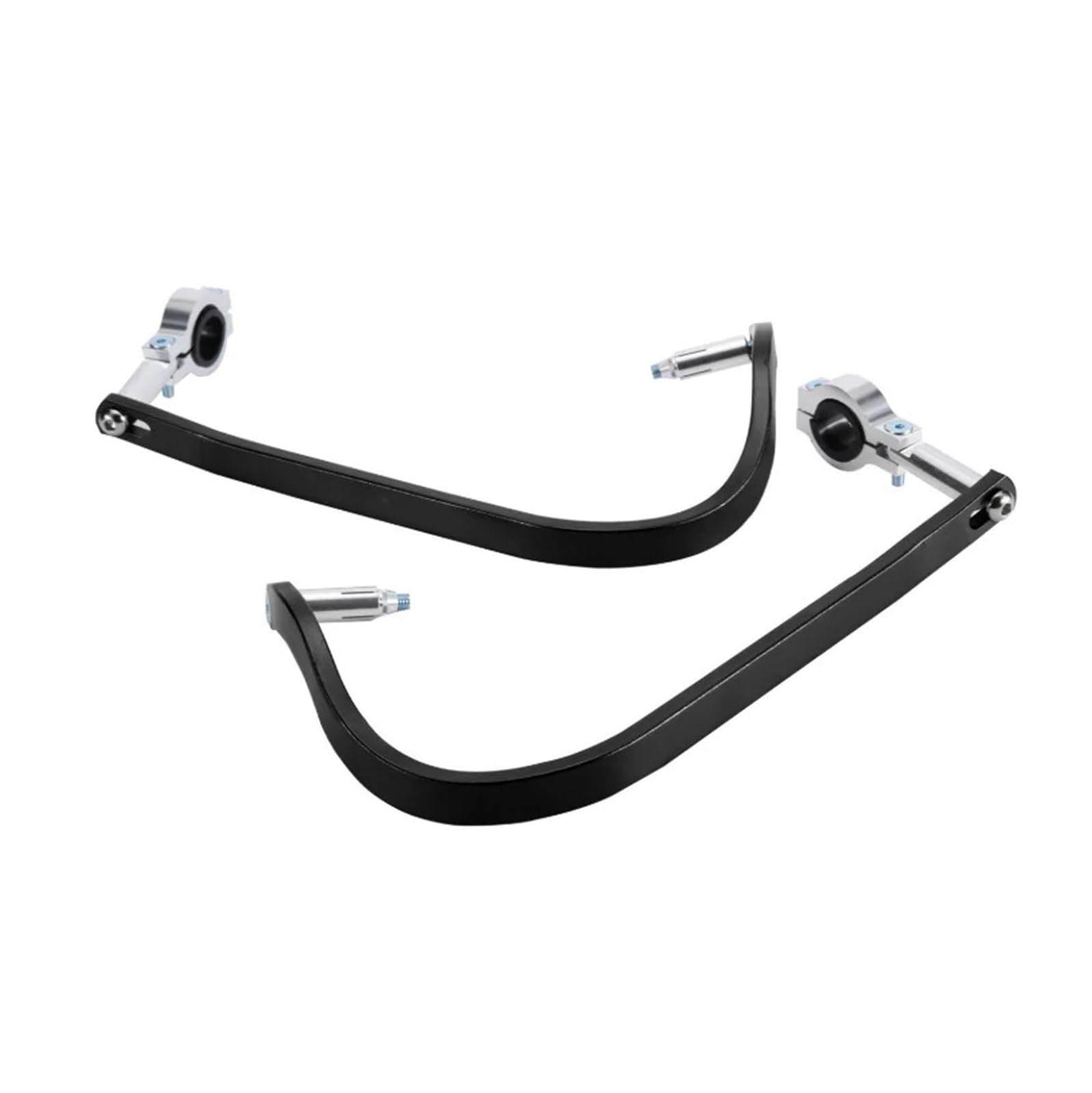 Części kierownicze motocykli Osłona uchwytu motocy Pasuje do standardowych kierownic akcesoria aluminiowe osłona dłoni motocykla 22mm7/8 "ochrona kierownicy
