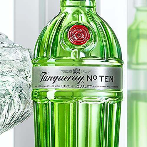Tanqueray No. 10 Gin | Preisgekrönter Premium Gin | Perfektes Gin-Geschenk | Ideale Spirituose für Gin & Tonic | 47,3… - Image 4