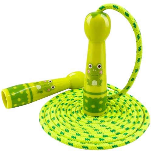 Springseil Kinder,270cm Verstellbare Seilspringen,Springseil Kinder 4-8 jahre,Das Frosch Seilspringen ist sowohl für Jungen als auch für Mädchen geeignet Springseil Kinder,270cm Verstellbare Seilspringen,Springseil Kinder 4-8 jahre,Das Frosch Seilspringen ist sowohl für Jungen als auch für Mädchen geeignet