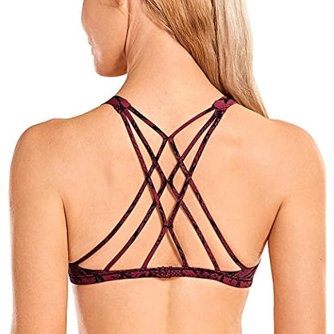 CRZ YOGA Sujetador Deportivo Yoga para Mujer Cover