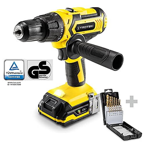 TROTEC Akku-Schlagbohrschrauber PHDS 11-20V inkl. Metallbohrer-Set – Bild 3