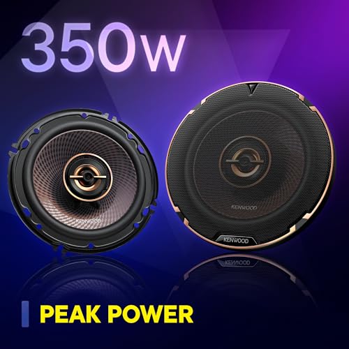 Kenwood KFC-653 Concert Series 6.5-Inch 2-Way Car Speakers – 320W Peak, 100W RMS - Image 3