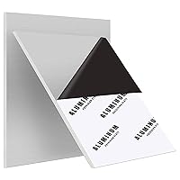Vista 19 de Placa de aluminio 6061, 12 x 16 x 1/4 pulgadas de grosor, placas de aluminio resistentes con película protectora, placa rectangular de aluminio