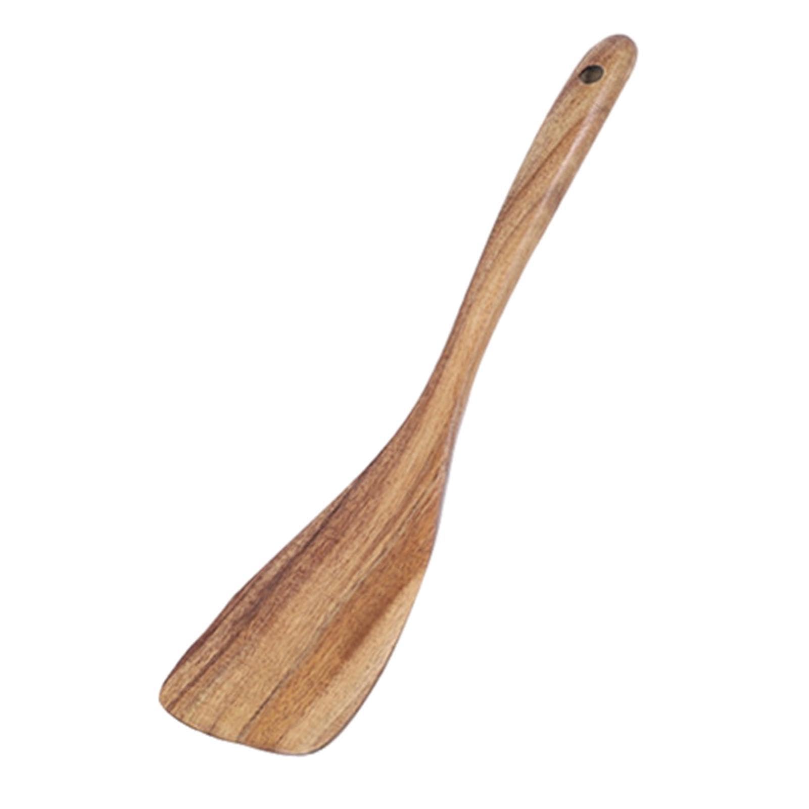 Set Di Utensili Da Cucina In Legno Di Teak, 10 Pezzi Cucchiai In Legno Per Fornelli 413907