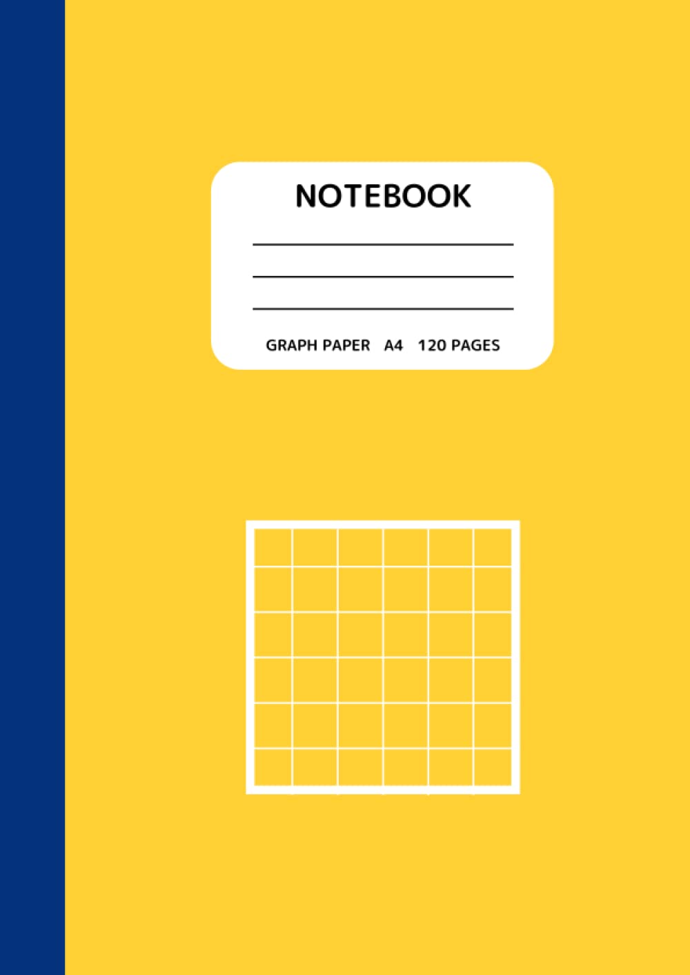 黄色ノート Amazon | ノート A4 方眼 120ページ 表紙カラー：イエロー: A4